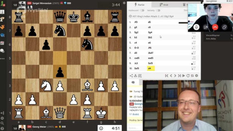 Šachy - ME v online šachu