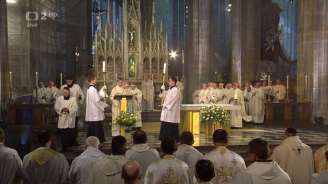 Bohoslužby v České televizi - Kontinentální shromáždění synody v Praze
