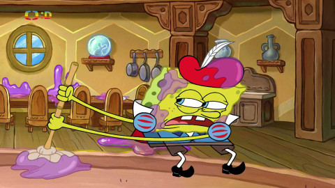 SpongeBob v kalhotách - Sněhůrek