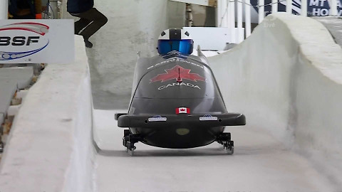 MS v jízdě na bobech a skeletonu 2025 USA - 4. kolo dvojbobu mužů