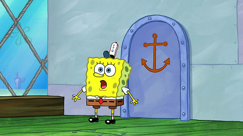 SpongeBob v kalhotách - Kapitán Pidižvík / Letadlem k moři