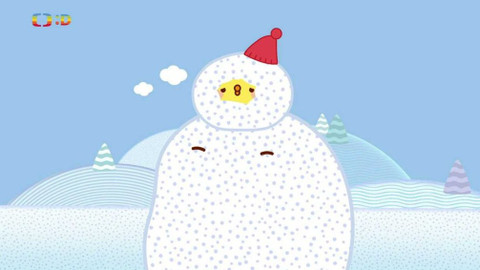 Molang - Sněžný muž