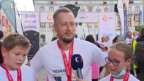 Sport v regionech - NN Night Run 2020 České Budějovice
