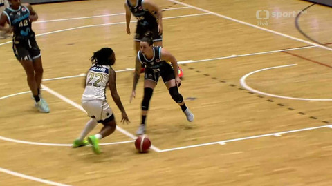 EuroCup v basketbalu - Levhartice Chomutov - Movistar Estudiantes