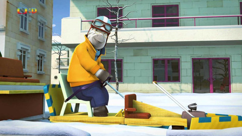 Zou - Zou a sněžné vozítko