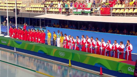 XXXI. letní olympijské hry 2016 Rio de Janeiro - Vodní pólo: Čína–Maďarsko (ženy)
