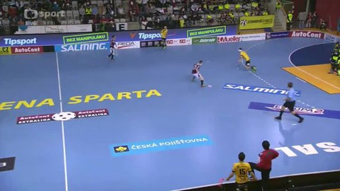 Florbal - AC Sparta Praha - Tatran Omlux Střešovice