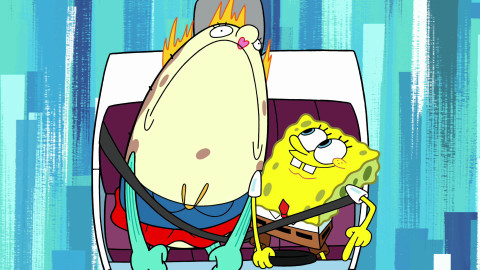 SpongeBob v kalhotách - Paní Bramborová / Až na tuk