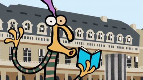 Minuta v muzeu - Sloupy na nádvoří