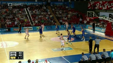 Basketbal - Gruzie - Česko