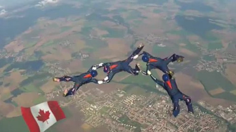 Parašutismus - MS 2014 Česko