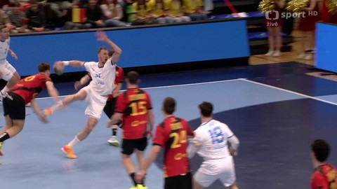 Házená - Belgie - Česko