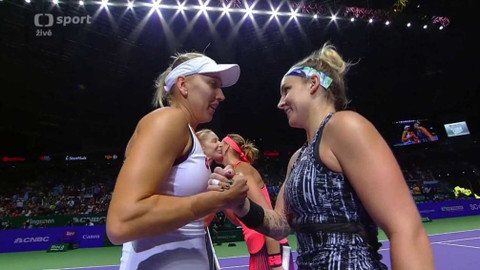 BNP Paribas WTA Finals Singapore 2016 - Matteková-Sandsová, Šafářová - Makarovová, Vesninová