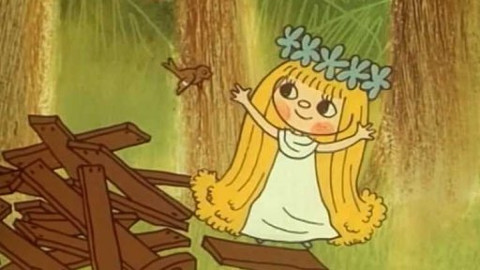 Říkání o víle Amálce - 5/13 Jak se udělala ptáčkem