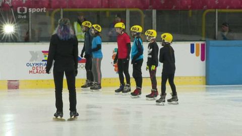 Olympiáda dětí a mládeže - Rychlobruslení