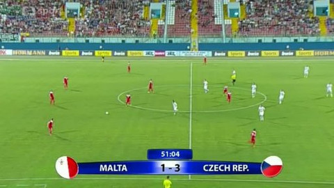 Fotbal - Malta - Česko