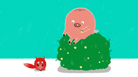 Naše prasátko - 45/52 Keřík