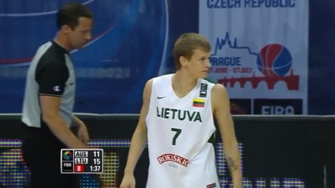 MS v basketbalu U19 2013 - Austrálie - Litva