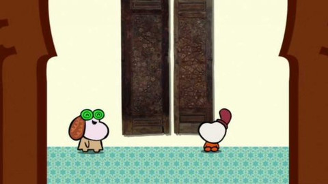 Minuta v muzeu - Křídlo dveří z mešity al-Maridani