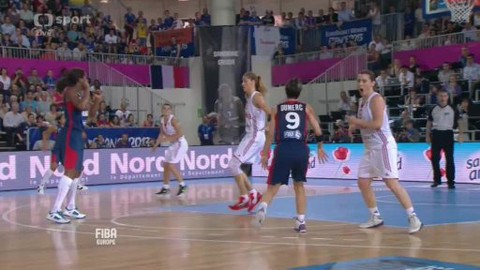 ME v basketbalu žen 2013 Francie - Turecko - Francie