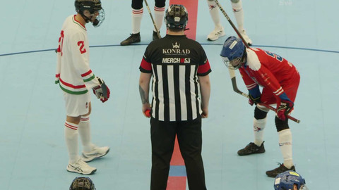 MS juniorů v hokejbalu 2025 Česko - Česko Red U16 - Maďarsko U16