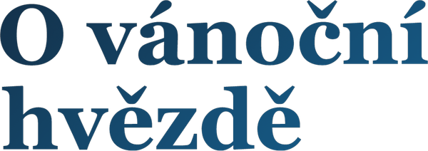 O vánoční hvězdě