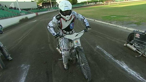 Motocyklové závody - Extraliga na ploché dráze Praha