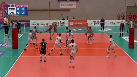 ČEZ Extraliga muži - Volejbal: VK ČEZ Karlovarsko - VK Lvi Praha