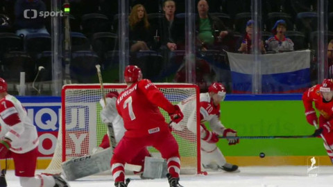 MS v ledním hokeji 2018 Dánsko - Bělorusko - Rusko