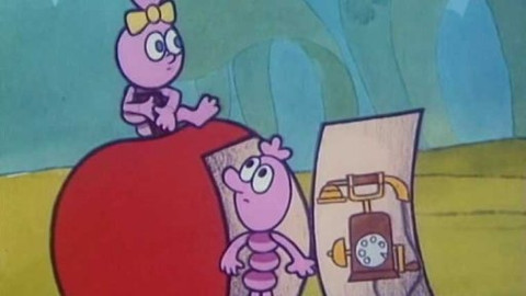 Koulelo se jablíčko - Červík Pepík a červička Evička