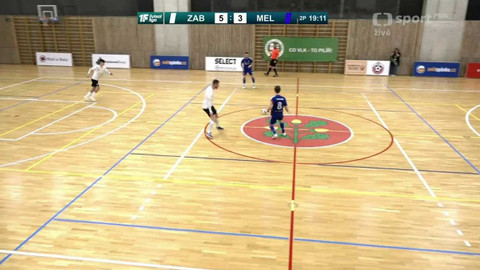 1. Futsal liga - Žabinští Vlci Brni - SK Olympik Mělník