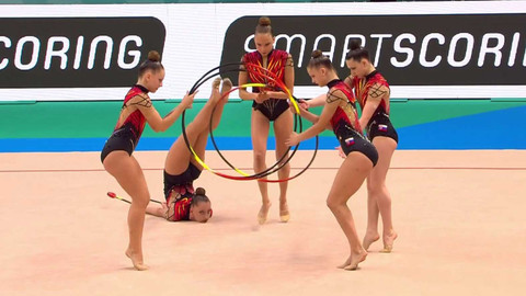 ME v moderní gymnastice 2026 Bulharsko - Víceboj společných skladeb - skupina A