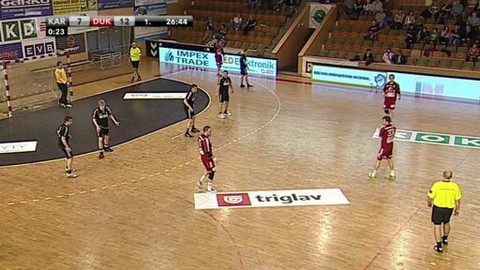 Házená - HCB OKD Karviná - HC Dukla Praha