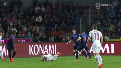 Fotbal - Česko - Nizozemsko