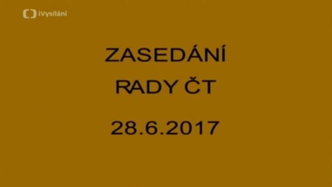 Jednání Rady České televize - 13. jednání Rady ČT v roce 2017
