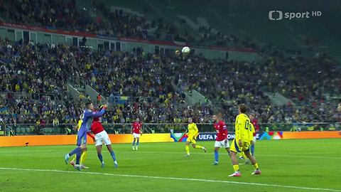 Liga národů UEFA - Ukrajina - Česko