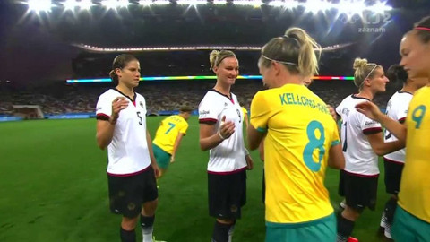 XXXI. letní olympijské hry 2016 Rio de Janeiro - Fotbal: Německo - Austrálie (ženy)