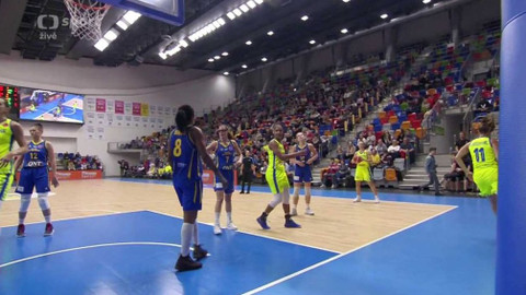 Evropská liga v basketbalu - ZVVZ USK Praha - BC Castors Braine