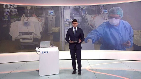 90’ ČT24 - Česko se připravuje na růst počtu pacientů s covidem - 19