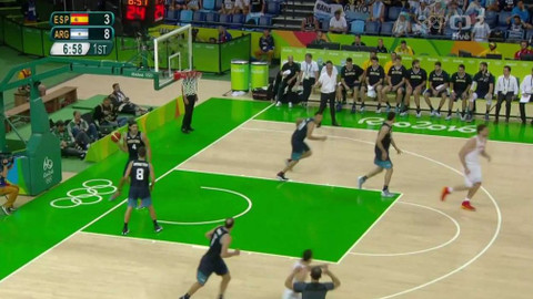 XXXI. letní olympijské hry 2016 Rio de Janeiro - Basketbal: Španělsko - Argentina (muži)