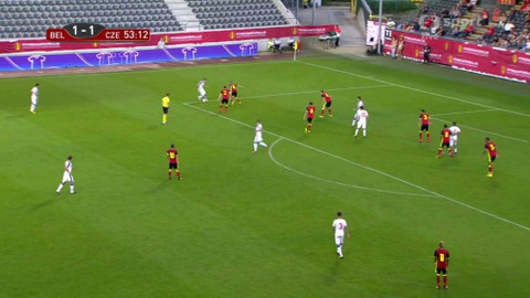 Fotbal - Belgie - Česko