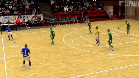 1. Futsal liga - Oxyworld Baník Chomutov - SK Slavia Praha