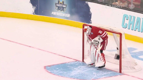 NCAA lední hokej - North Dakota Fighting Hawks - Wisconsin Badgers