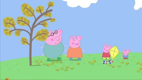 Prasátko Peppa - Pouštění draka