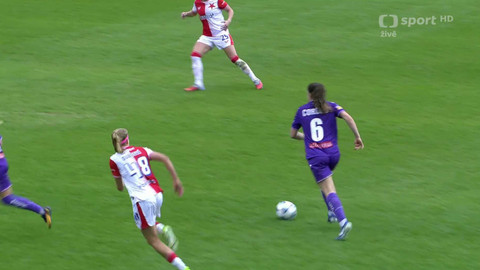 Europa Cup UEFA - SK Slavia Praha - FK Austria Vídeň