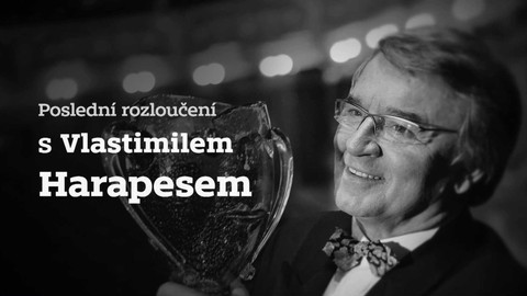 Poslední rozloučení s Vlastimilem Harapesem