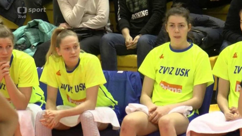 Evropská liga v basketbalu - UMMC Jekatěrinburg - ZVVZ USK Praha
