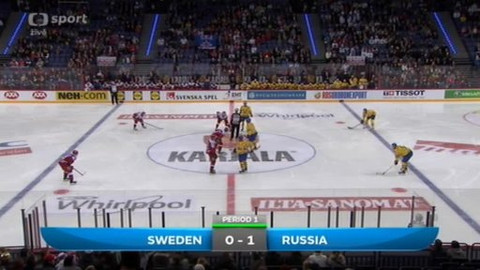 Euro Hockey Tour - Švédsko - Rusko