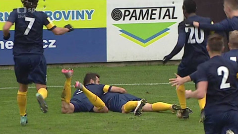 Fotbal - Slezský FC Opava - FC Hradec Králové