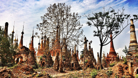 Na cestě - Na cestě po myanmarském Inle